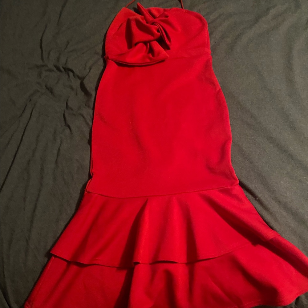 Red Dress from Pretty Little Thing